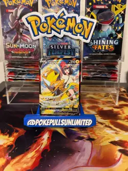 Pokemon TCG - Zeraora V TG16/TG30 Sword & Shield Silver Tempest Trainer Gallery - Image 1
