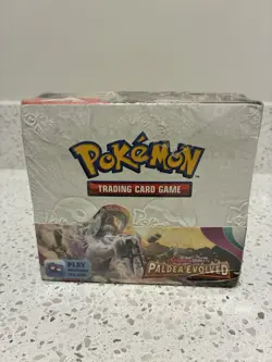 Pokemon TCG: Scarlet and Violet Paldea Evolved Booster Box New Factory Sealed 820650863493 - Image 1