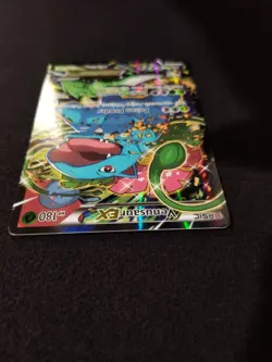 Pokemon Venusaur EX XY123 Promo Full Art Holo Basic Plant Type Pokemon TCG - Image 3