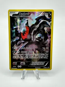 Pokemon TCG Darkrai XY114 XY Black Star Promo LP Light Play - Image 1