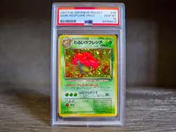 Pokemon Dark Vileplume 045 45 Team Rocket Gang Holo PSA 10 - Image 1