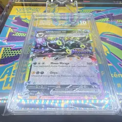 Pokemon Umbreon EX Prismatic Evo Surprise Double Rare Holo TAG 10 #060/131 2025 - Image 3