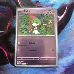 Pokemon - Ralts - 058/132 - Reverse Holo - Mega Evolution - NM/M - Image 1
