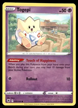 Togepi 055/189 - Astral Radiance - Common NM - Image 1