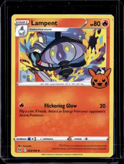 Pokemon - Lampent - 025/196 - Trick Or Trade - NM/M - Image 1