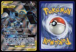 Lucario & Melmetal GX 203/214 Full Art Tag Team Unbroken Bonds English NM- - Image 3
