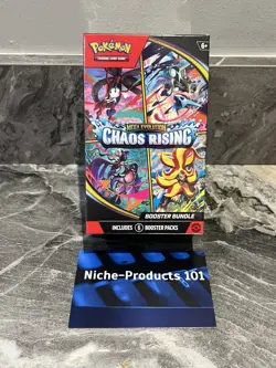 Pokemon TCG: Chaos Rising Booster Bundle (6 packs) NEW & SEALED 🔥 - Image 3