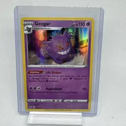 Pokemon TCG Gengar Stage 2 Holo Rare SwSh01 085/202 110 HP English - Image 1