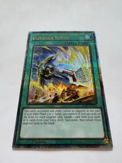 Yu-Gi-Oh! TCG Gordian Slicer ALIN-EN066 Quarter Century Secret Rare NM - Image 2