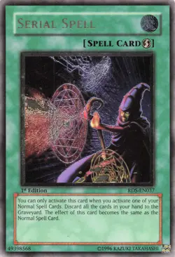 Serial Spell (UTR) Ultimate Rare 1st Edition Rise of Destiny RDS-EN037 LP - Image 1