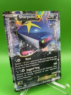 Sharpedo EX - 152/160 - Pokemon Primal Clash XY Full Art Ultra Rare TCG - NM/M - Image 4