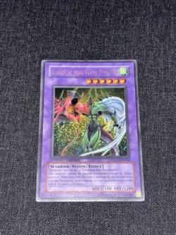 YuGiOh Elemental HERO Flame Wingman EHC1-EN004 Secret Rare Englisch Limited Ed. - Image 1