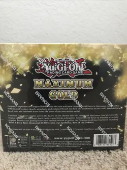 YuGiOh Maximum Gold Sealed Display Box (5 mini Boxes) 4 Packs Per Mini Box - Image 3