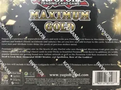 YuGiOh Maximum Gold Sealed Display Box (5 mini Boxes) 4 Packs Per Mini Box - Image 4