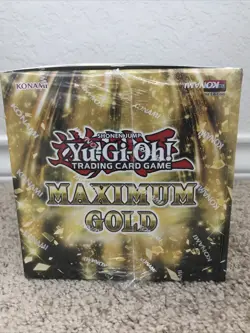 YuGiOh Maximum Gold Sealed Display Box (5 mini Boxes) 4 Packs Per Mini Box - Image 5
