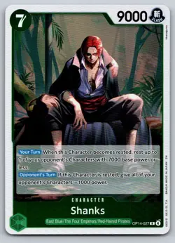 Shanks OP14-027 The Azure Sea's Seven One Piece - Image 1