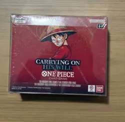 One Piece OP-13 Carrying On His Will - Booster Box + Plastic case English - Image 1