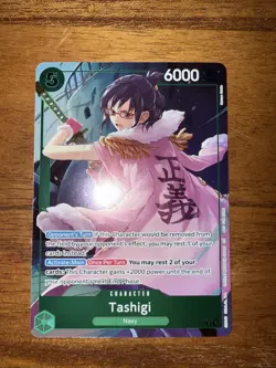 Tashigi OP14-029 Dash pack- The Azure Sea's Seven ENGLISH OP14 One Piece - Image 1