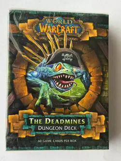2011 World of Warcraft Cryptozoic Dungeon Deck - THE DEADMINES FACTORY SEALED* - Image 1