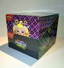 Pokemon Paldean Fates Tech Sticker Collection x12 Blisters in Display - 36 Packs - Image 1