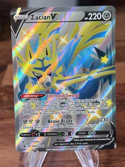 Zacian V (Shiny) - Holo Promo SWSH: Sword & Shield Promo Cards SWSH292 NM - Image 1