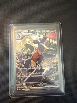 Pokemon TCG Cynthia's Garchomp EX Destined Rivals Card 232/182 - Image 1