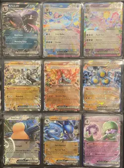 Pokemon TCG - 19 Card Lot EX Holos - MEW PRE PAF JTG BLK - Double Rares - NM/M - Image 1