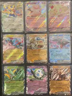Pokemon TCG - 19 Card Lot EX Holos - MEW PRE PAF JTG BLK - Double Rares - NM/M - Image 2