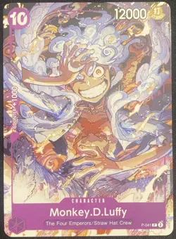 One Piece CCG - Monkey.D.Luffy (041) P-041 One Piece Promotion Cards Promo NM/M - Image 1