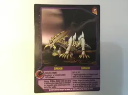 Bakugan G1 Gundalian Invaders special evolution Haos Damakor 1120g w/ info card - Image 2