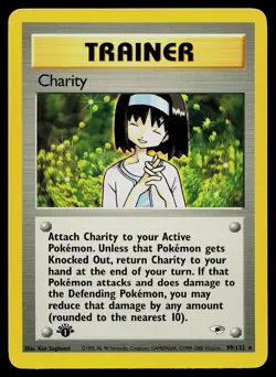 Pokemon Card - Charity Gym Heroes 99/132 1st Edition Rare - Image 1
