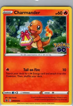 Charmander SWSH232 Holo SWSH: Sword & Shield Promo Cards - Pokemon Card - NM - Image 1