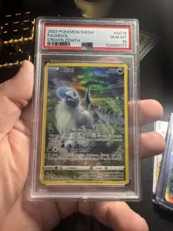 Absol #GG16/GG70 PSA 10 Pokemon TCG Card SWSH Crown Zenith Galarian Gallery - Image 1