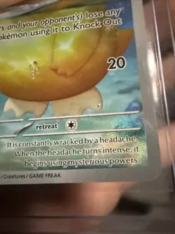 Psyduck 226/217 Ascended Heroes Illustration Rare Pokemon TCG NM - Image 3