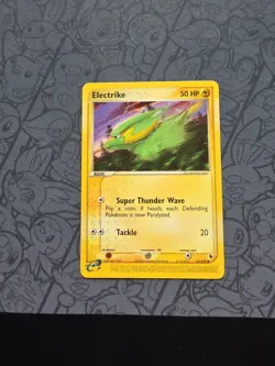 Pokemon: Electrike #53/109 Ruby and Sapphire 2003 E-Series Vintage - LP+ - I66 - Image 1