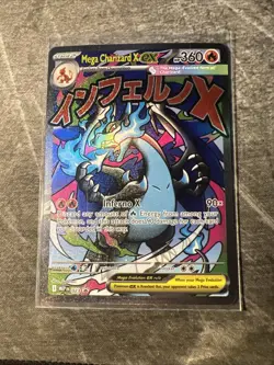 Mega Charizard X ex #23 Black Star Promo UPC Pokemon TCG 023 NM - Image 1