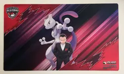 Pokemon Team Rocket’s Mewtwo Regional Championship Playmat - Image 1