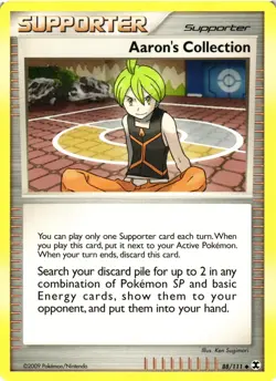Pokemon TCG Aaron's Collection Rising Rivals 88/111 Regular Uncommon VLP - Image 1