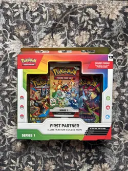 Pokemon TCG: First Partner Illustration Collection Series 1 New Sealed - Image 1
