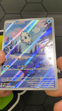Pokemon - Vanillite - 111/086 - SV: White Flare - Image 2