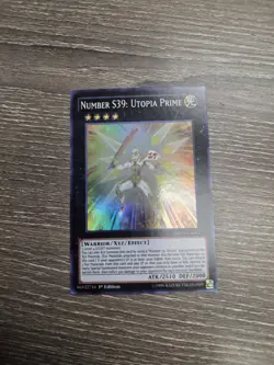 Yu-Gi-Oh TCG Number S39: Utopia Prime MP16-EN043 Super Rare 1st Edition NM - Image 1