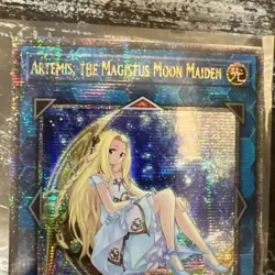 Yugioh Quarter Century Secret Artemis, the Magistus Moon Maiden RA01-EN049 - Image 4