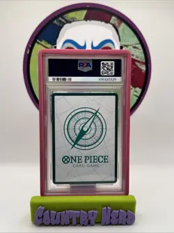 2024 One Piece PRB01 JP Don!! Card Donquixote Doflamingo Gold Holo PSA 10 - Image 2
