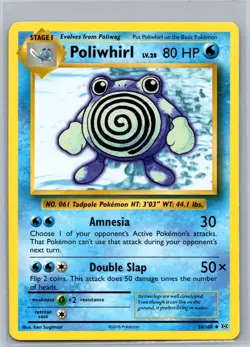 Poliwhirl - 24/108 - Non-Holo - XY Evolutions - NM - Pokemon 2 Card Lot - Image 3