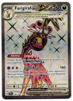 Farigiraf ex 194/162 - Temporal Forces Ultra Rare Pokemon TCG - NM Card - Image 1