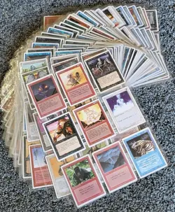 Vintage Magic the Gathering Cards collection lot 2x binders (1994 - 2005) - Image 1