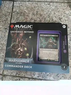 Magic: The Gathering Warhammer 40K Necron Dynasties Commander Deck English - Image 1