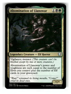 Abomination of Llanowar 265 Near Mint Commander Legends - Image 1