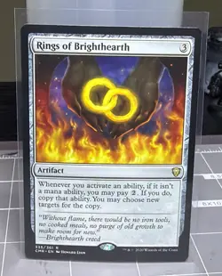 MTG - Rings of Brighthearth - NM - Commander Legends CMR 335 - Magic - Image 1