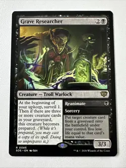 Grave Researcher Secrets of Strixhaven Regular - Image 1